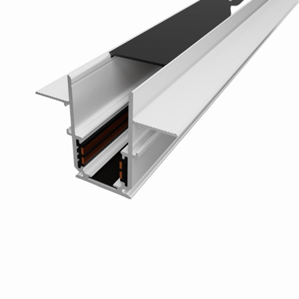 Hướng dẫn tự lắp ray nam châm âm trần RAY22 2 Ray nam châm âm trần màu trắng 1m