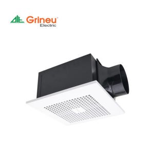 Quạt hút trần ống ngang đế kim loại