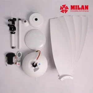 Quạt Trần Đèn 5 Cánh FY528 - Màu trắng 14 QUAT TRAN MILAN ANH WEB 18 1