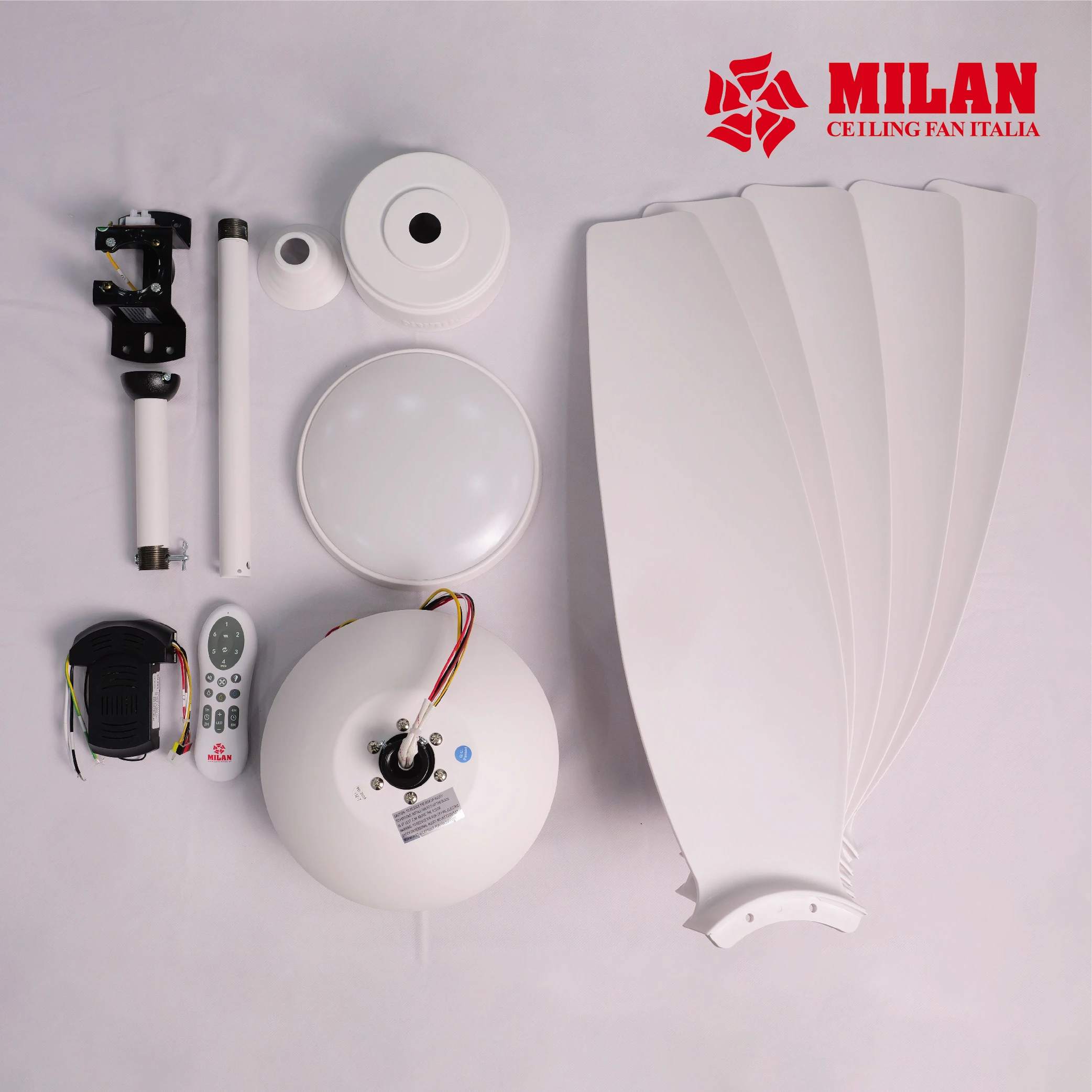 Quạt Trần Đèn 5 Cánh FY528 - Màu trắng 8 Quạt Trần Đèn 5 Cánh FY528 - Màu trắng - Ảnh 6