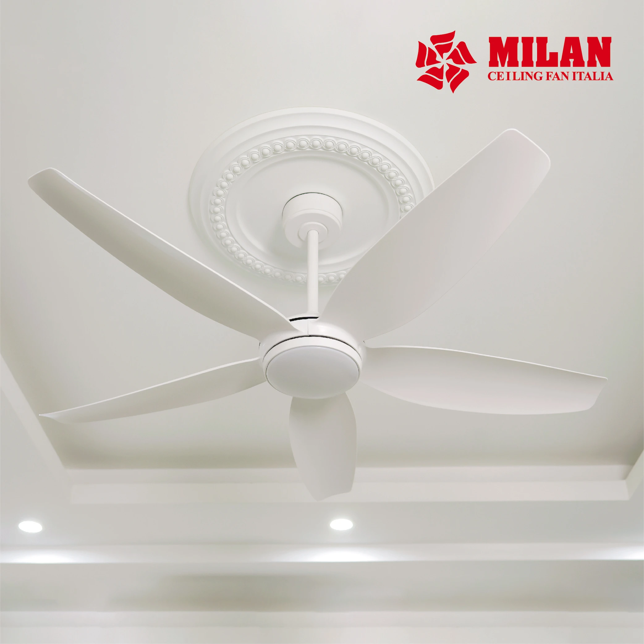 Quạt Trần Đèn 5 Cánh FY528 - Màu trắng 6 Quạt Trần Đèn 5 Cánh FY528 - Màu trắng - Ảnh 4