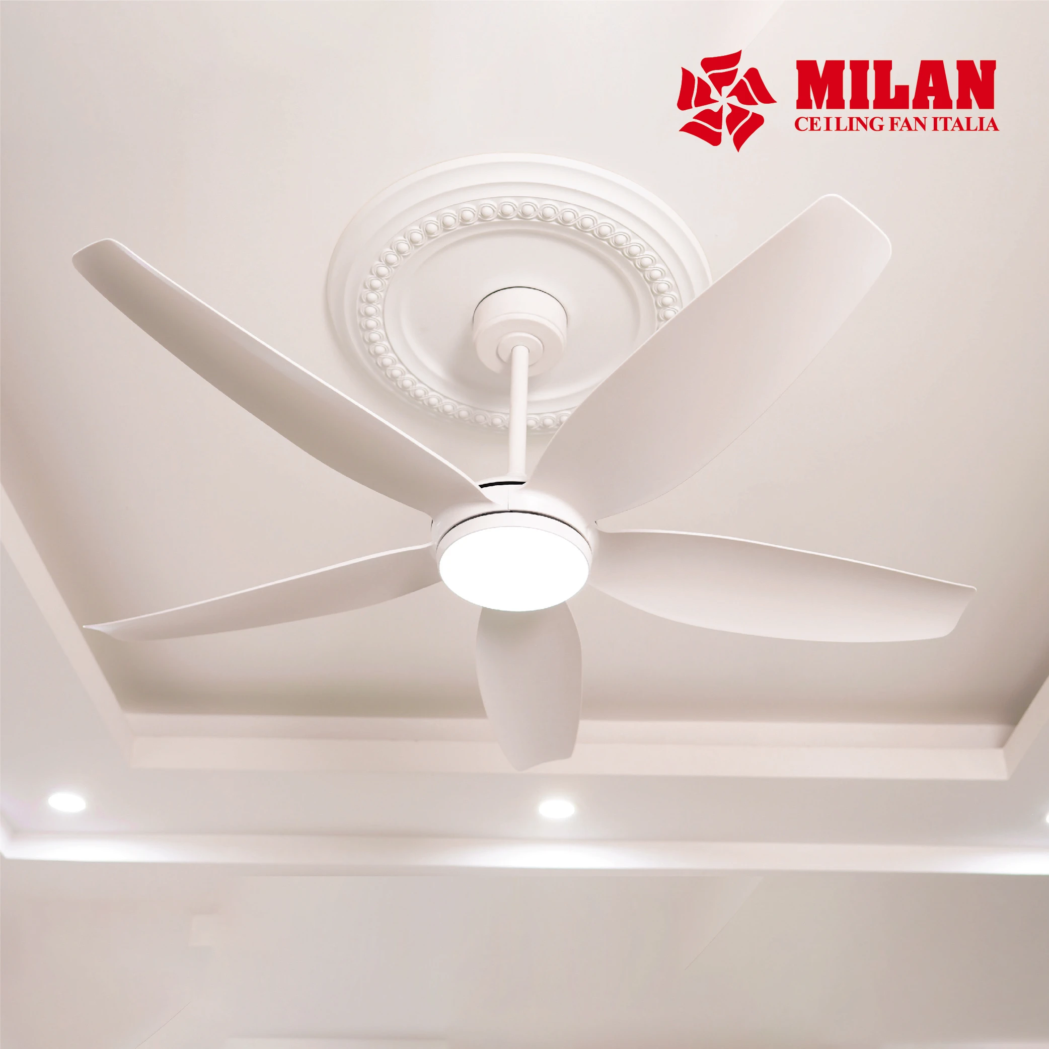 Quạt Trần Đèn 5 Cánh FY528 - Màu trắng 7 Quạt Trần Đèn 5 Cánh FY528 - Màu trắng - Ảnh 5