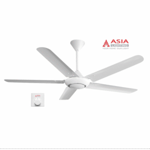 Quạt trần cao cấp QT06-T-01 80w Trắng sang trọng