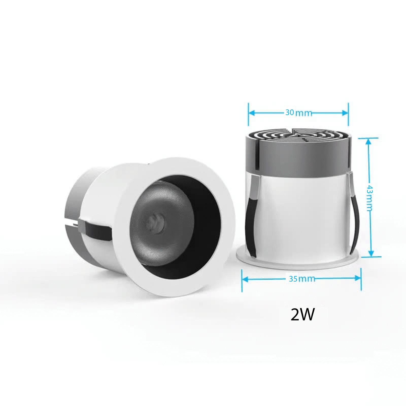 Đèn âm trần Sportlight Mini 3 Đèn âm trần Sportlight Mini - Ảnh 2