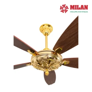 quat tran trang tri khong den canh go ma vang 24K fy961 kd 6