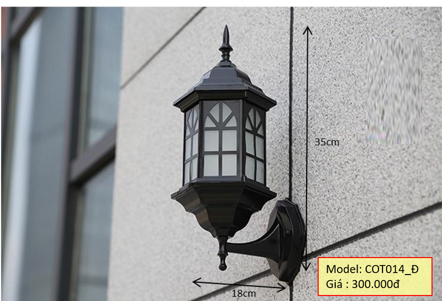 Đèn tường ngoài trời 6 Đèn tường ngoài trời - Ảnh 4