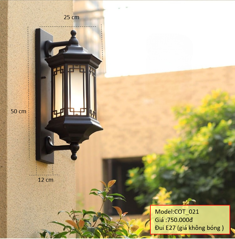 Đèn tường ngoài trời 3 Đèn tường ngoài trời