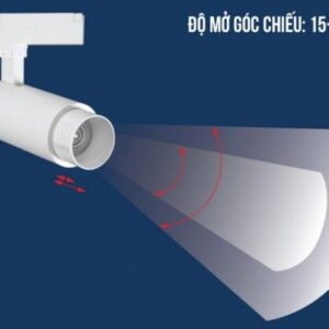 Đèn Led rọi ray Zoom Xoay 360