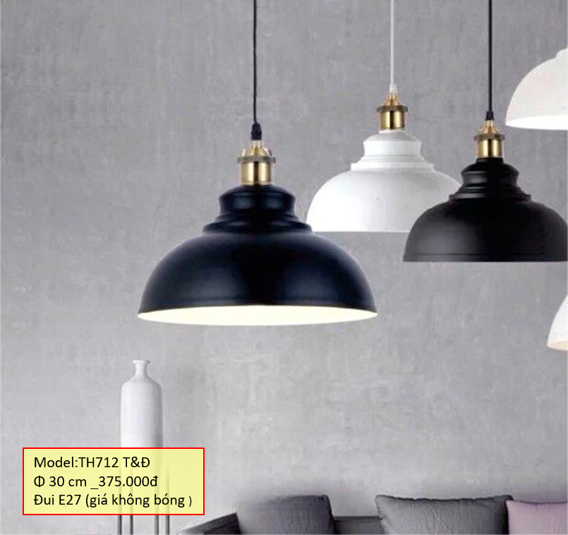 Đèn chao thả nhôm Decor 5 Đèn chao thả nhôm Decor - Ảnh 5