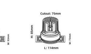 Spotlight không viền SPTV series 11 den am tran sportlight khong vien 1