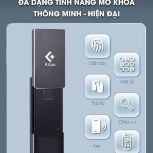 Khóa cửa thông minh Kitos DLS8 CNC 22 KITOS DLS8 CNC 4 1