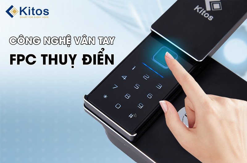 Khóa cửa thông minh Kitos DLS8 CNC 9 Khóa cửa thông minh Kitos DLS8 CNC - Ảnh 7