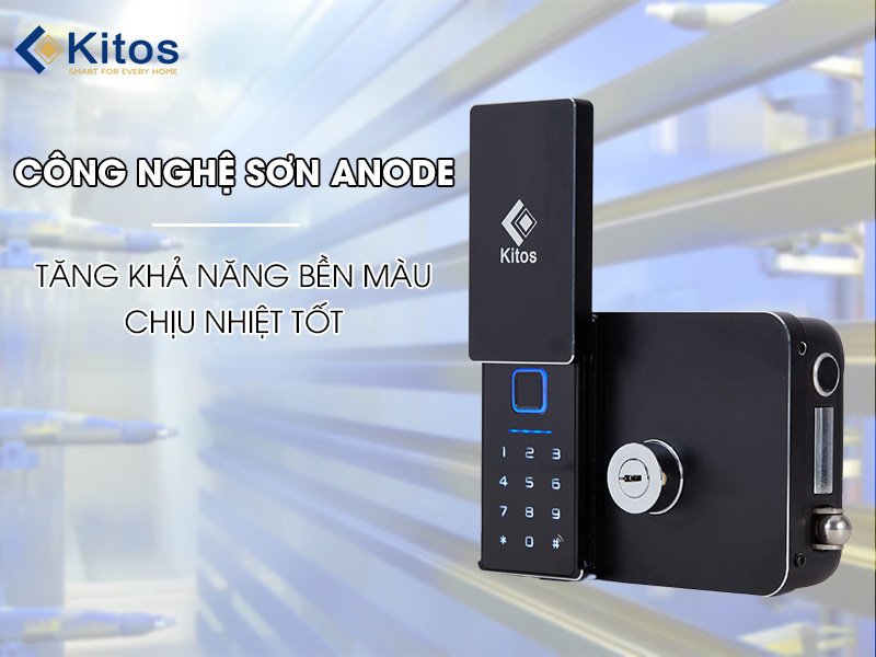 Khóa cửa thông minh Kitos DLS8 CNC 13 Khóa cửa thông minh Kitos DLS8 CNC - Ảnh 11