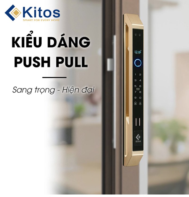 Khoá cửa thông minh Kitos ALS6 FACE PLUS 6 Khoá cửa thông minh Kitos ALS6 FACE PLUS - Ảnh 4