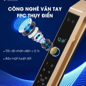 Khoá cửa thông minh Kitos ALS6 FACE PLUS 21 KTIOS ALS6 FACE PLUS 5