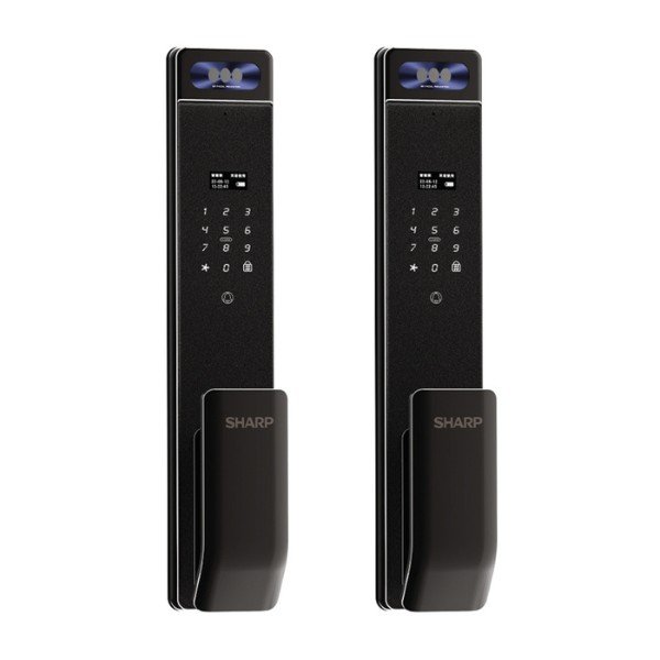 Khóa Cửa Mở Bằng Khuôn Mặt Sharp S7FV 4 Khóa Vân Tay Nhận Diện Khuôn Mặt SHARP S5-FV