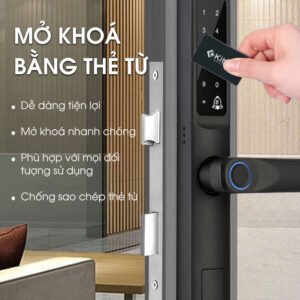 Khoá vân tay cửa nhôm KITOS ALX5 PRO 18 Kitos ALX5 6