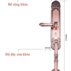Khóa cửa vân tay Kitos KT-C500 21 Kitos C500 20