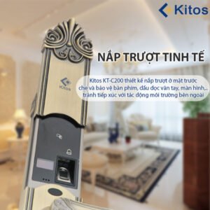Khoá cửa thông minh Kitos C200 Tân Cổ Điển 16 Kitos kt c200 3
