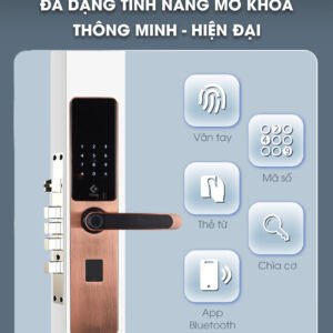 Khóa cửa thông minh Kitos E3 Pro 25 Kitos kt e3 pro 11