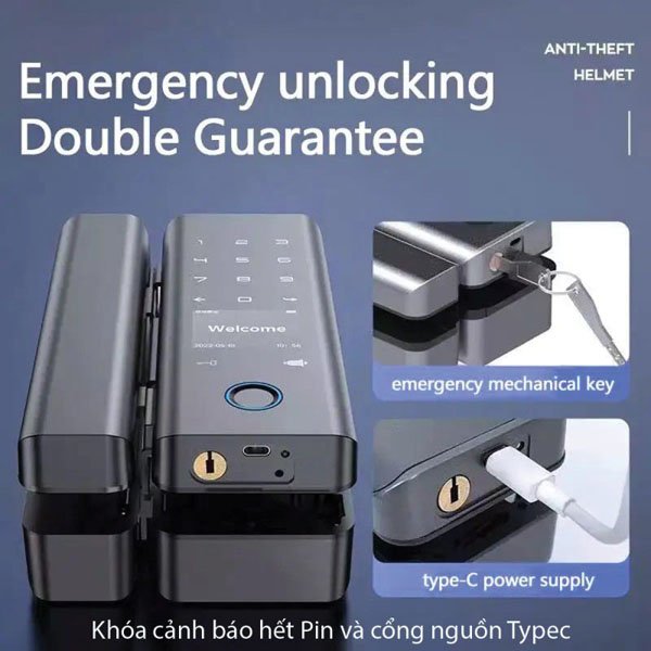 Khóa Cửa Kính IBC C10 PRO 3 Khóa Cửa Kính IBC C10 PRO - Ảnh 2