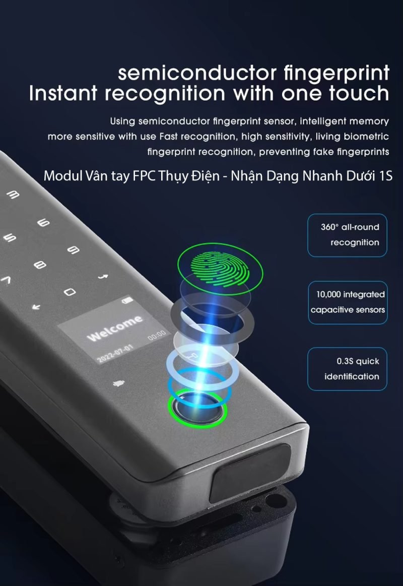 Khóa Cửa Kính IBC C10 PRO 5 Khóa Cửa Kính IBC C10 PRO - Ảnh 4