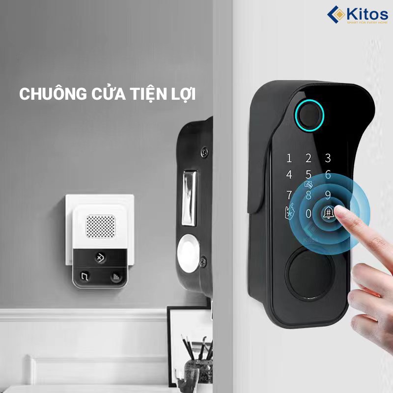 Khoá vân tay cửa cổng KITOS KT DL03 PRO 7 Khoá vân tay cửa cổng KITOS KT DL03 PRO - Ảnh 5