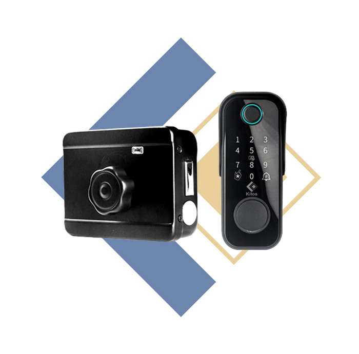 Khoá vân tay cửa cổng KITOS KT DL03 PRO 3 Khoá vân tay cửa cổng KITOS KT DL03 PRO