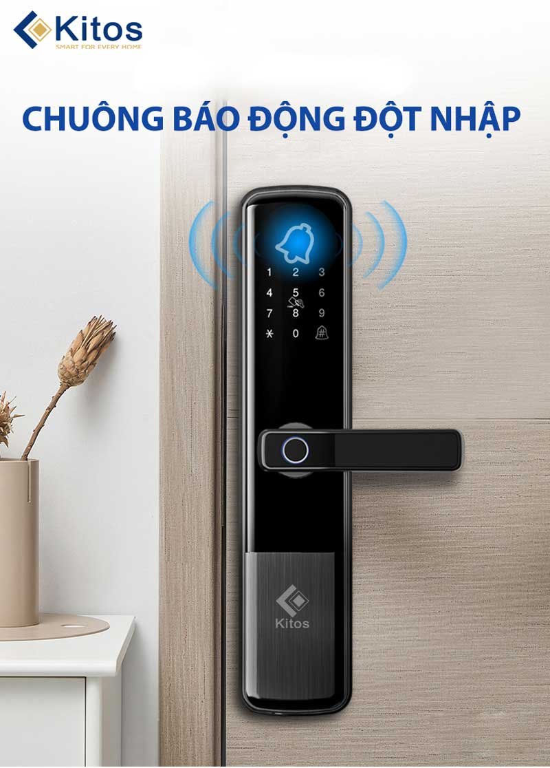 Khóa cửa thông minh Kitos G900 PRO 6 Khóa cửa thông minh Kitos G900 PRO - Ảnh 4