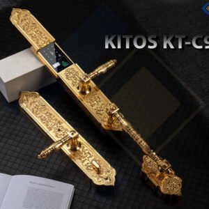 Khoá cửa thông minh Kitos C900 Tân Cổ Điển Mạ Vàng 24k 18 kitos kt c900 9