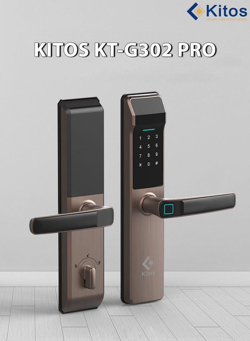 Khóa cửa vân tay Kitos G302 Pro 4 Khóa cửa vân tay Kitos G302 Pro - Ảnh 2