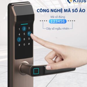 Khóa cửa vân tay Kitos G302 Pro 14 kitos kt g302 pro 3