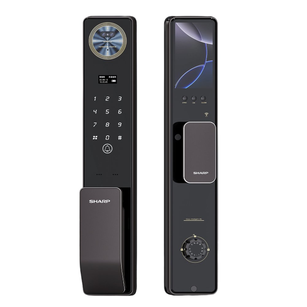 Khóa Cửa Mở Bằng Khuôn Mặt Sharp S7FV 3 Khóa Cửa Mở Bằng Khuôn Mặt Sharp S7FV