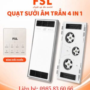 Alternative view of Quạt sưởi âm trần 4 in 1 FSL 300x600