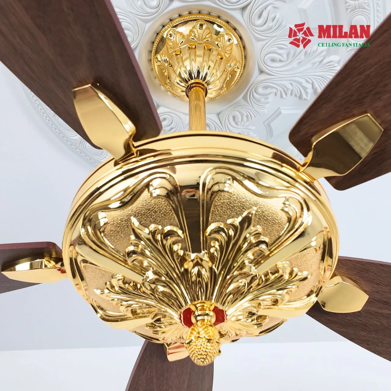 Quạt trần mạ vàng Milan FY961 8 Quạt trần mạ vàng Milan FY961 - Ảnh 6